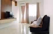 Common Space 3 2BR Apartment near Universitas Indonesia at Park View Condominium By Travelio