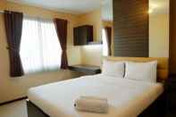 Bedroom 1BR Apartment with Sofa Bed at Thamrin Executive By Travelio
