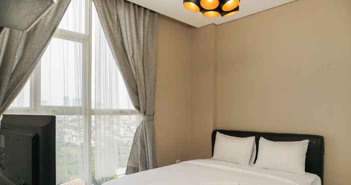 Bedroom 1BR Apartment Best Location at Ciputra International By Travelio 