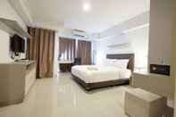 Bedroom Best Price and Minimalist Studio Apartment at The H Residence By Travelio