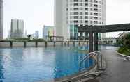 Swimming Pool 5 Homey 1BR Apartment at The Wave near Epicentrum Kuningan By Travelio