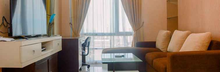 ล็อบบี้ Strategic Location and Nice 2BR Apartment at FX Residence By Travelio