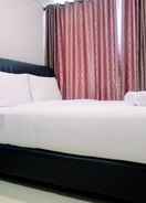 BEDROOM Comfy 2BR Apartment The Mansion Kemayoran By Travelio