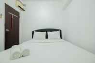 Bedroom New Furnished 2BR at Mutiara Bekasi Apartment By Travelio