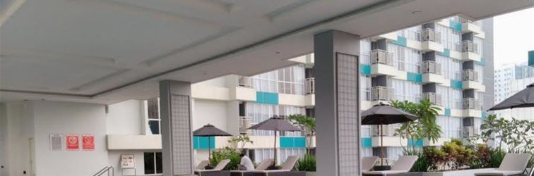 Lobby Modern Studio Best Price The H Residence near MT Haryono By Travelio