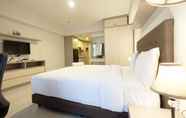 Kamar Tidur 2 Modern Studio Best Price The H Residence near MT Haryono By Travelio