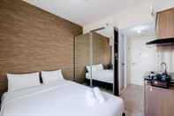 Bedroom Cozy and Modern Studio Apartment at Springlake Summarecon Bekasi By Travelio