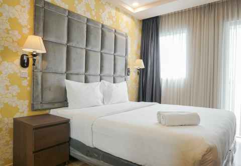 Bedroom Cozy and Warm Studio Apartment at Signature Park Grande By Travelio