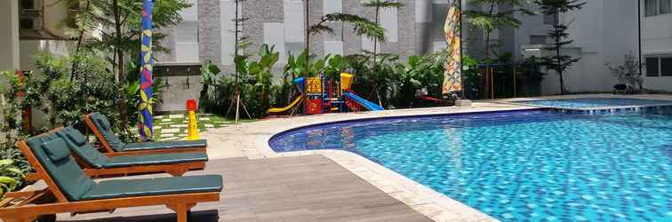 Lobi Spacious and Simply Clean Studio Apartment Signature Park Grande By Travelio