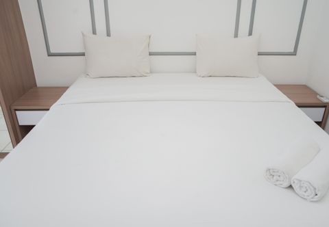 Bedroom Nice and Comfortable 2BR Apartment at M-Town Residence By Travelio