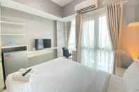 Common Space Pleasant Studio Room Apartment at Taman Melati Jatinangor By Travelio