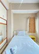 BEDROOM Modern Studio Room Apartment at Taman Melati Jatinangor By Travelio