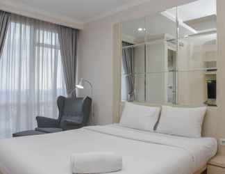 Bedroom 2 Warm and Comfortable Studio Room at Menteng Park Apartment By Travelio