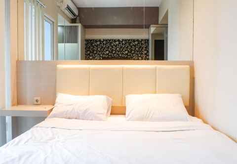 Bedroom Warm Studio at Tamansari Papilio Apartment By Travelio