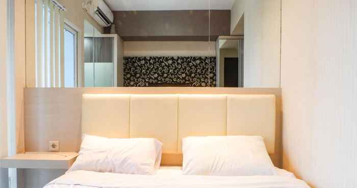 Bedroom Warm Studio at Tamansari Papilio Apartment By Travelio