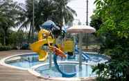 Swimming Pool 6 Tidy and Comfy 1BR The Mansion Kemayoran Apartment near JIEXPO By Travelio