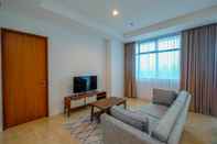 Ruang Umum Spacious 1BR Apartment at Veranda Residence Puri By Travelio