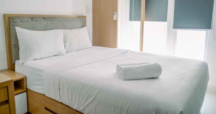 Kamar Tidur Studio Comfy and Stunning Apartment at Amazana Serpong By Travelio