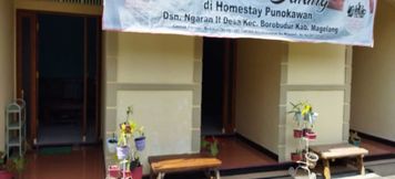 Lobby 2 Homestay Punokawan Borobudur