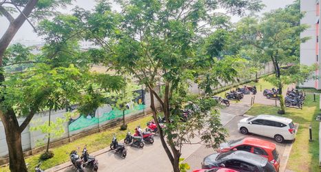 Exterior 2 Comfort Studio at Aeropolis Residence Apartment By Travelio