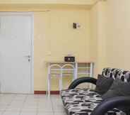 Common Space 3 Homey and Comfort 2BR at Green Pramuka City Apartment By Travelio