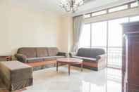 Common Space 2BR + 1 Cozy and Big at Somerset Grand Citra Apartment By Travelio