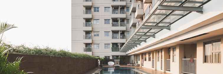 ล็อบบี้ Warm and Nice 1BR Apartment at Belmont Residence Puri By Travelio