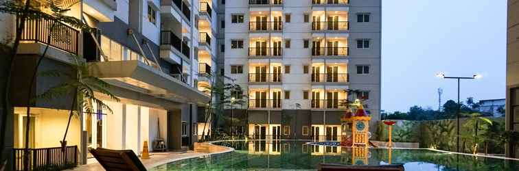 Sảnh chờ Well Appointed Studio Apartment Signature Park Grande By Travelio