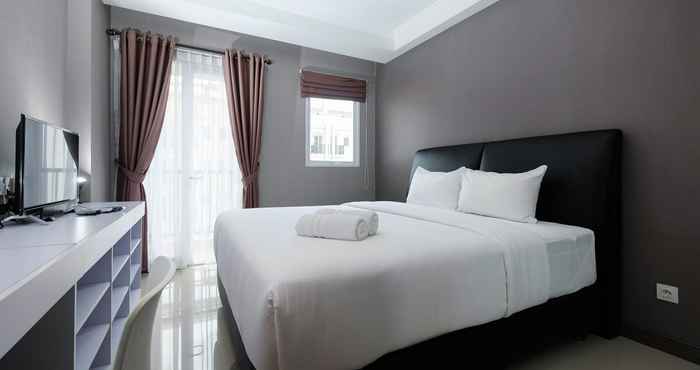 Kamar Tidur Studio Apartment Well Designed Signature Park Grande By Travelio