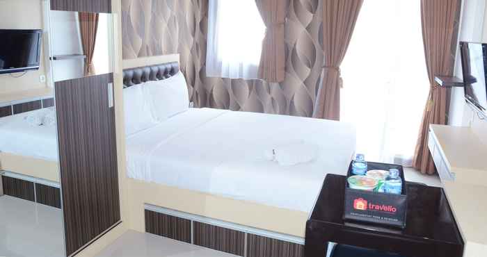 Bedroom Studio Modern Apartment Signature Park Grande Near Cawang By Travelio