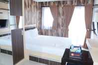 Bedroom Studio Modern Apartment Signature Park Grande Near Cawang By Travelio