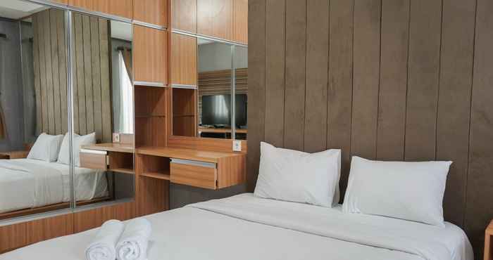 Bedroom Studio Simple Apartment at Signature Park Grande MT Haryono By Travelio