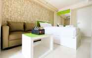 Bedroom 2 Minimalist and Modern Studio Bassura City Apartment By Travelio