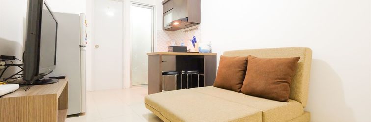 Sảnh chờ Apartment 2BR Enjoy Jakarta Bassura City By Travelio