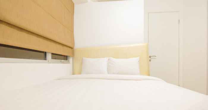 ห้องนอน Apartment 2BR Enjoy Jakarta Bassura City By Travelio 