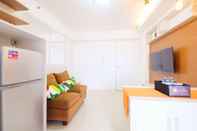 Lobby 2BR Apartment City View Bassura City By Travelio