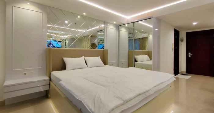 Bedroom Platinum 1012 Studio Tera Apartment Bandung City View 