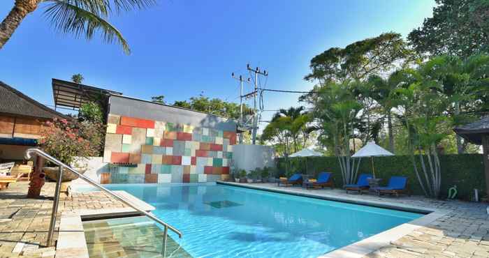 Swimming Pool Palm Garden Hotel Sanur 