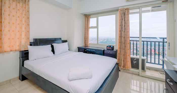 Bedroom Cozy Living Studio at Margonda Residence 3 Apartment By Travelio