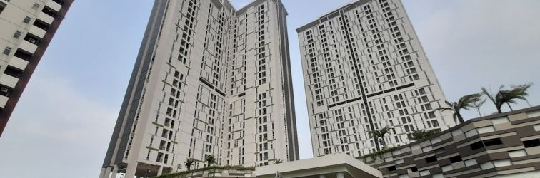 Lobby Modern Look Studio Apartment at Akasa Pure Living BSD By Travelio