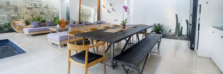 Sảnh chờ Villa Bianca Canggu