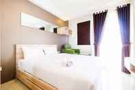 ห้องนอน Comfortable Studio Apartment at Signature Park Grande By Travelio