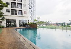 Lobby 6 Minimalist and Simply Monochrome Studio at Serpong Greenview Apartment By Travelio