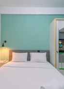 BEDROOM Cozy and Warm Studio Apartment Margonda Residence 5 near Campus By Travelio