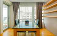 Common Space 5 Modern 3BR Apartment at Sudirman Park By Travelio