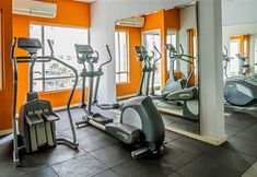Fitness Center 7 2BR Apartment with City View at Sudirman Park By Travelio