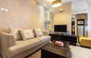 Common Space 3 Relaxing 2BR Apartment at Sudirman Park By Travelio