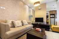 Common Space Relaxing 2BR Apartment at Sudirman Park By Travelio