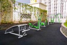 Fitness Center Studio Apartment with Mall View at The Springlake View Summarecon By Travelio