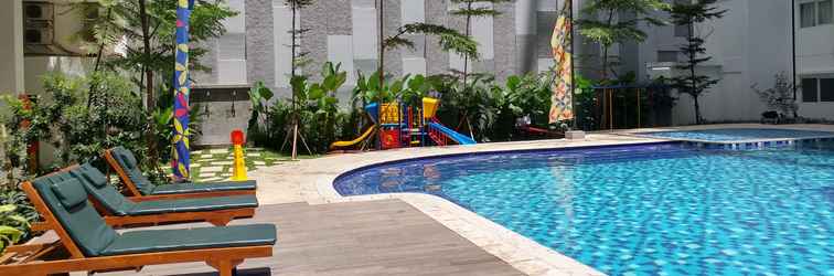 Lobi New and Fully Furnished 2BR Apartment at Signature Park Grande MT. Haryono By Travelio